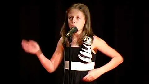 Corinne performs My New Philosophy