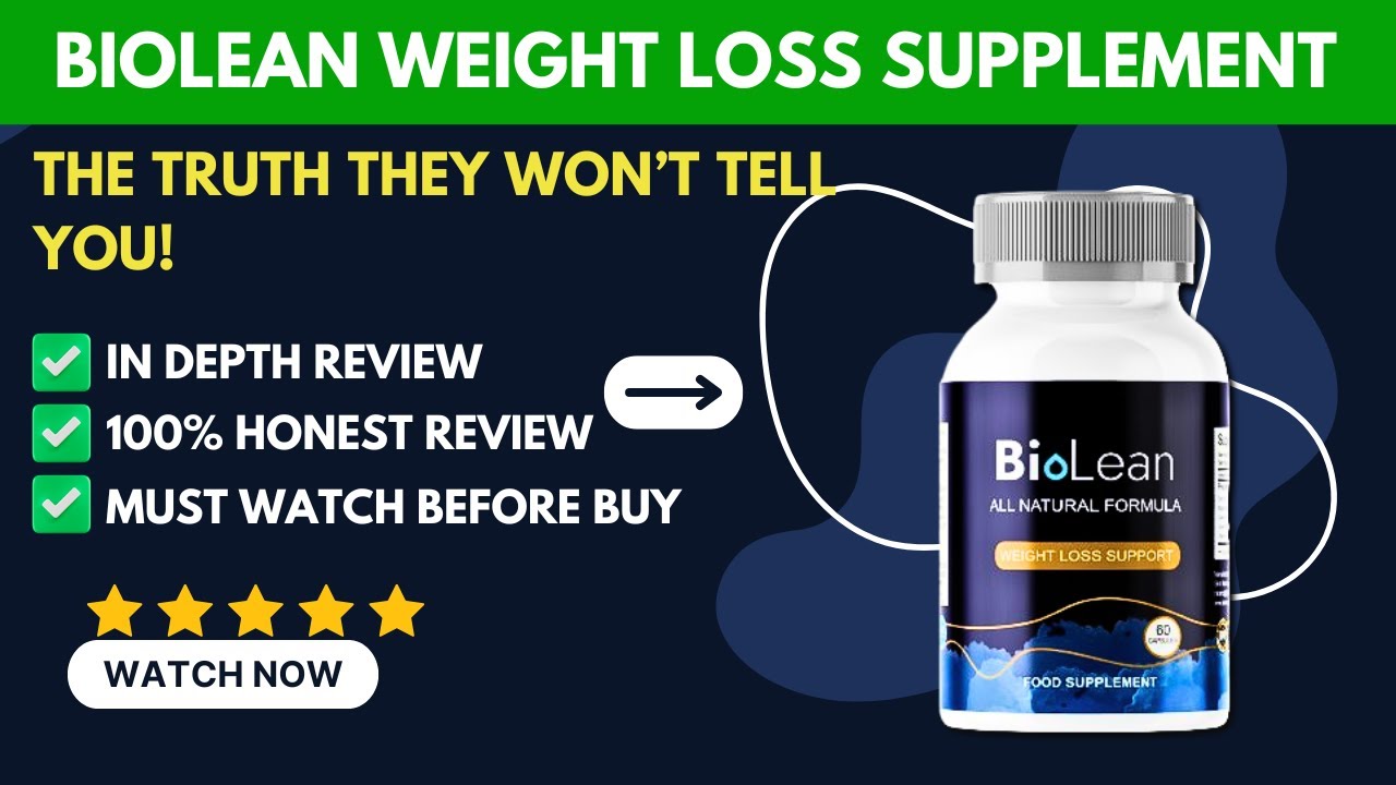 BioLean Weight Loss Supplement Review: The Truth They Won’t Tell You ...