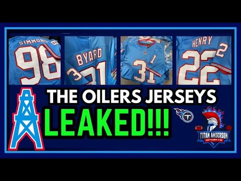 Oiler Spoiler: Leak Shows Titans' Houston Oilers Throwback Jerseys