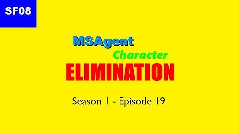 MSAgent Character Elimination S1E19 - Hot Dog Eating Contest