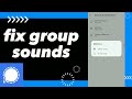 How To Fix group sounds On Signal App