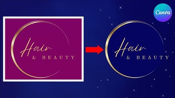 How to remove the background from your logo in Canva