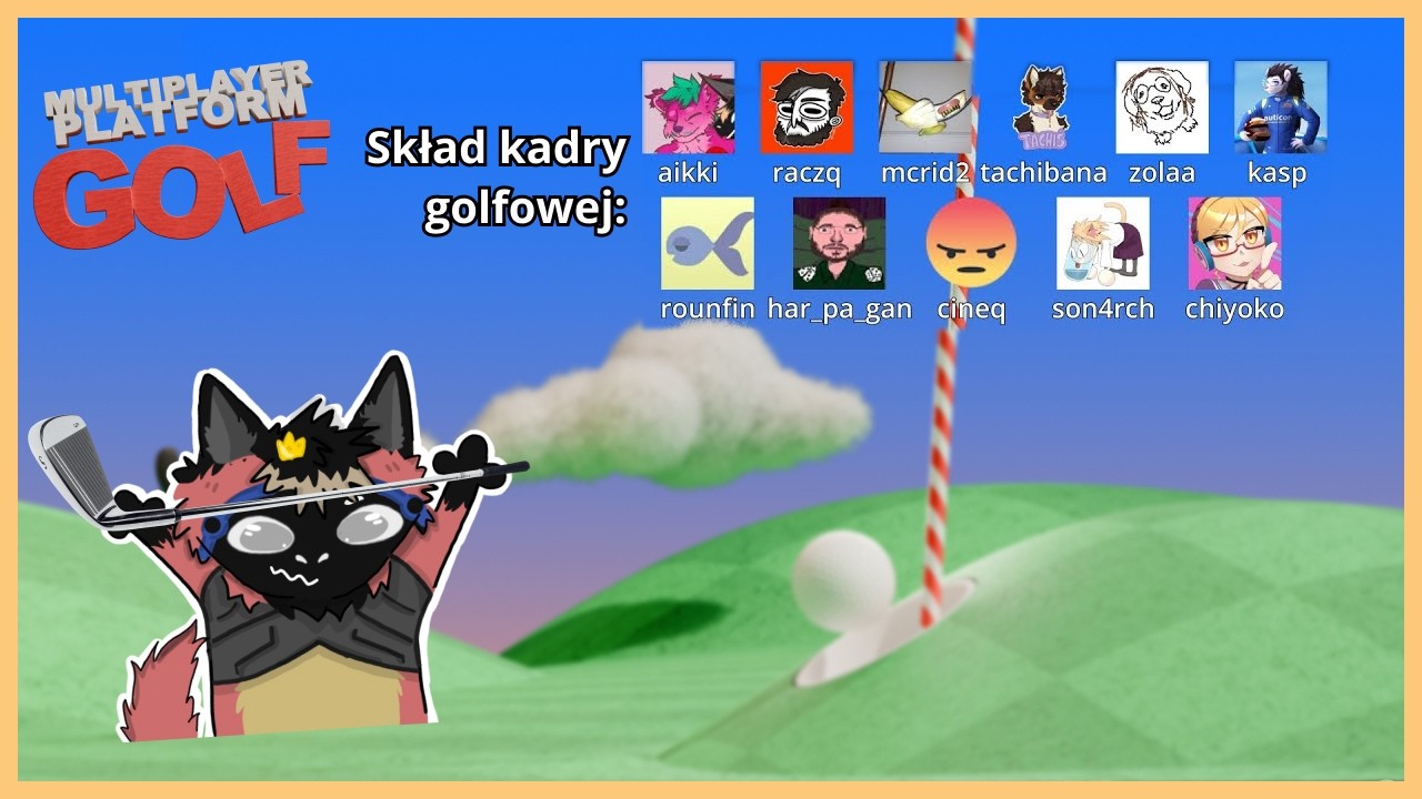 SOULSLIKE GIER GOLFOWYCH - CZYLI MULTIPLAYER PLATFORM GOLF Z EKIPĄ #1