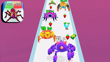 Insect Evolution Run ​- All Levels Gameplay Android,ios (Part 8)