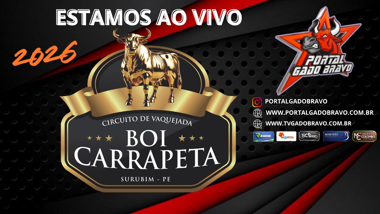 VAQUEJADA  AO VIVO 1ª ETAPA  DO CIRCUITO BOI CARAPETA
