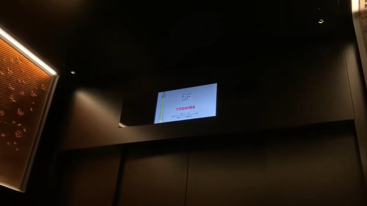 【春】東京スカイツリー展望デッキ下りエレベーター（東芝）