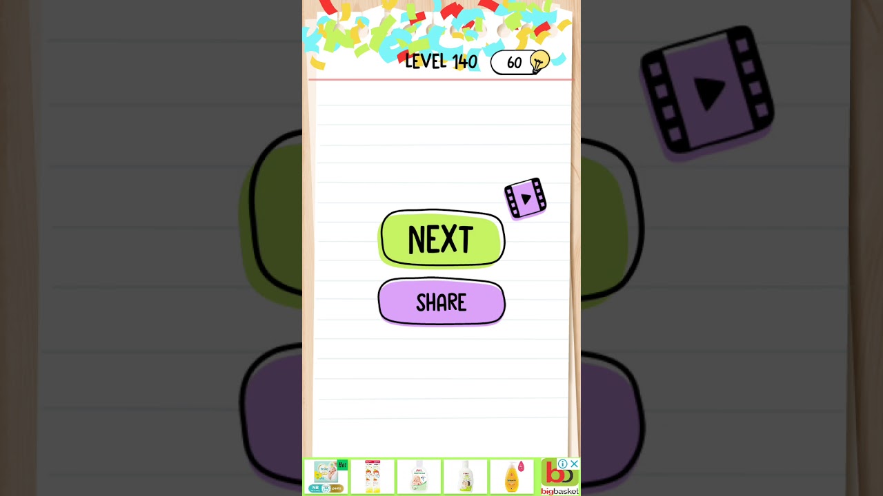 Brain test level 140 to 150 gameplay - YouTube