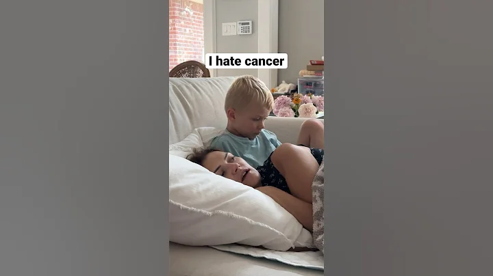 Weston asked “Mommy why are you going to heaven?” right before I started filming. 💔 #cancer #grief