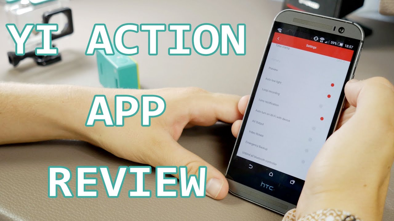 Review a FONDO App Xiaomi Yi Action Camera - En Español (4K) - YouTube