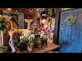 Old fashioned inspired decorating holiday spring antique cottage farmhouse at bridgewater primitives