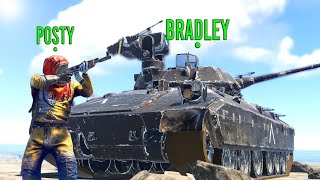 I TEAMED UP WITH BRADLEY AT LAUNCH-SITE... (RUST SOLO)