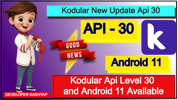 kodular api level 30 new update | 15-September-2021