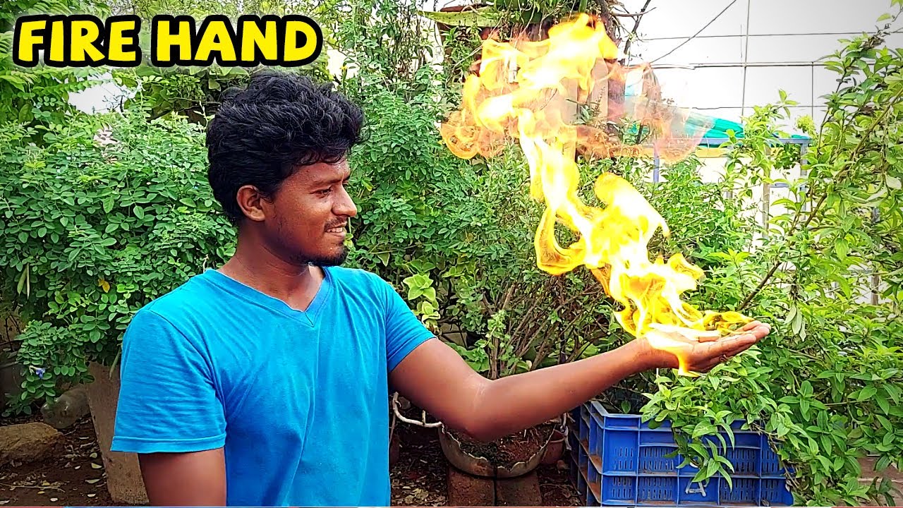 Fire Hands Magic Experiment       Experiment  Vijay Ideas