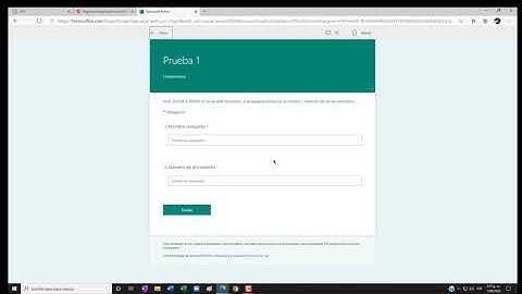Cómo configurar una tarea o cuestionario y como enviarla en Forms