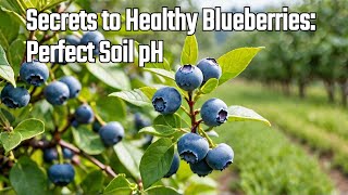 Secrets to Healthy Blueberries Perfect Soil pH