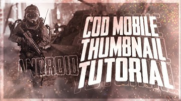 How to make a Cod (Gaming) Thumbnail on Android | VampireGFX