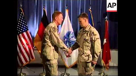 WRAP: Adds presser by wounded US soldiers to medal...
