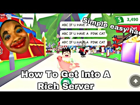 How do I join a rich server on Adopt Me? - AdoptMe Pro