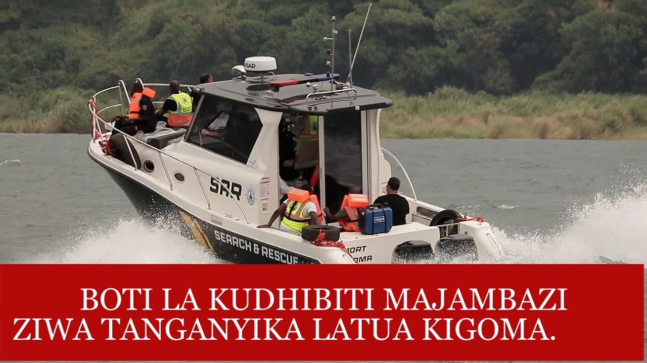 BOTI YA KISASA KUTOKEA UTURUKI, YATUA ZIWA TANGANYIKA KIGOMA, KUDHIBITI MAJAMBAZI NA KUZAMA WAVUVI.