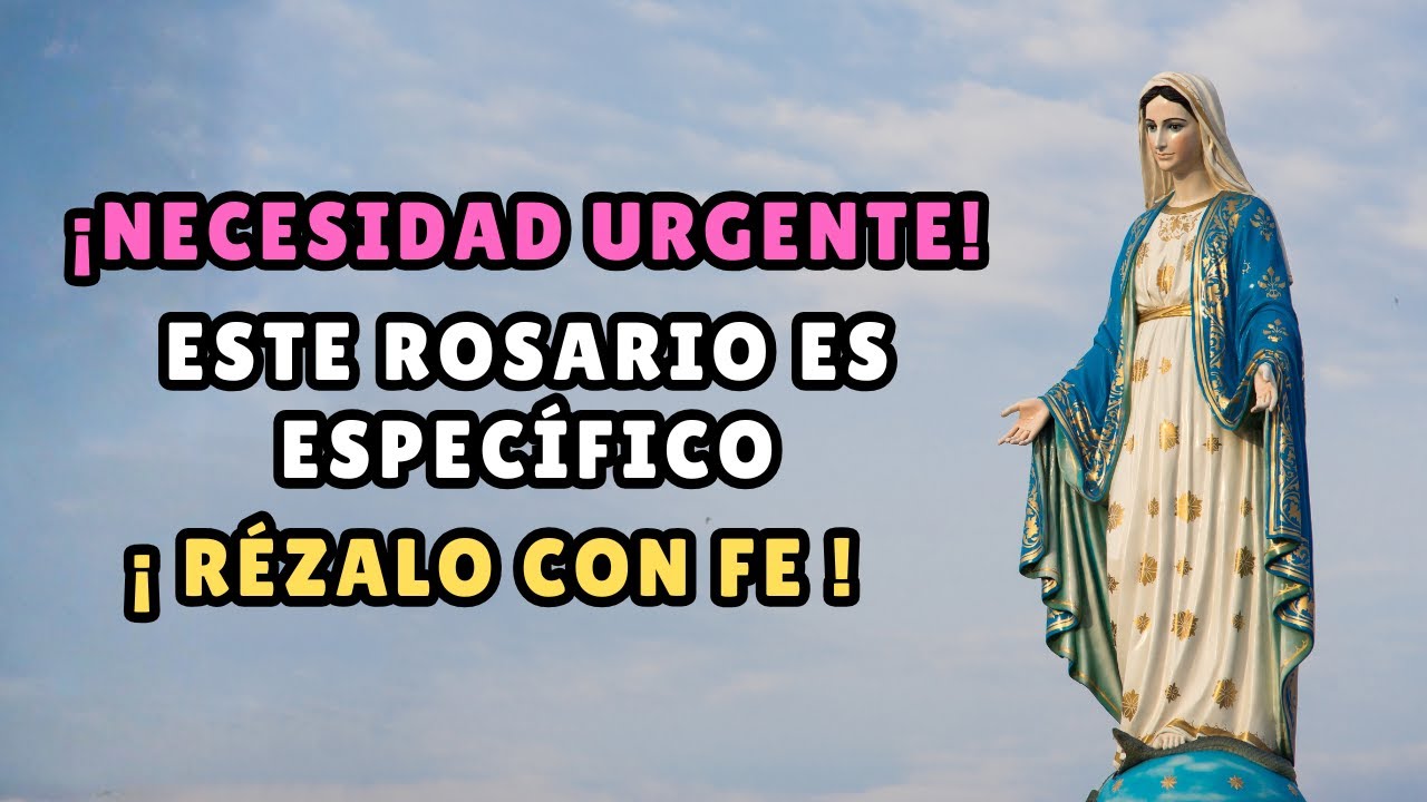 💸 ¡NECESIDAD URGENTE! ESTE ROSARIO ES ESPECÍFICO PARA DEUDAS Y PROBLEMAS ECONÓMICOS ¡RÉZALO CON FE!