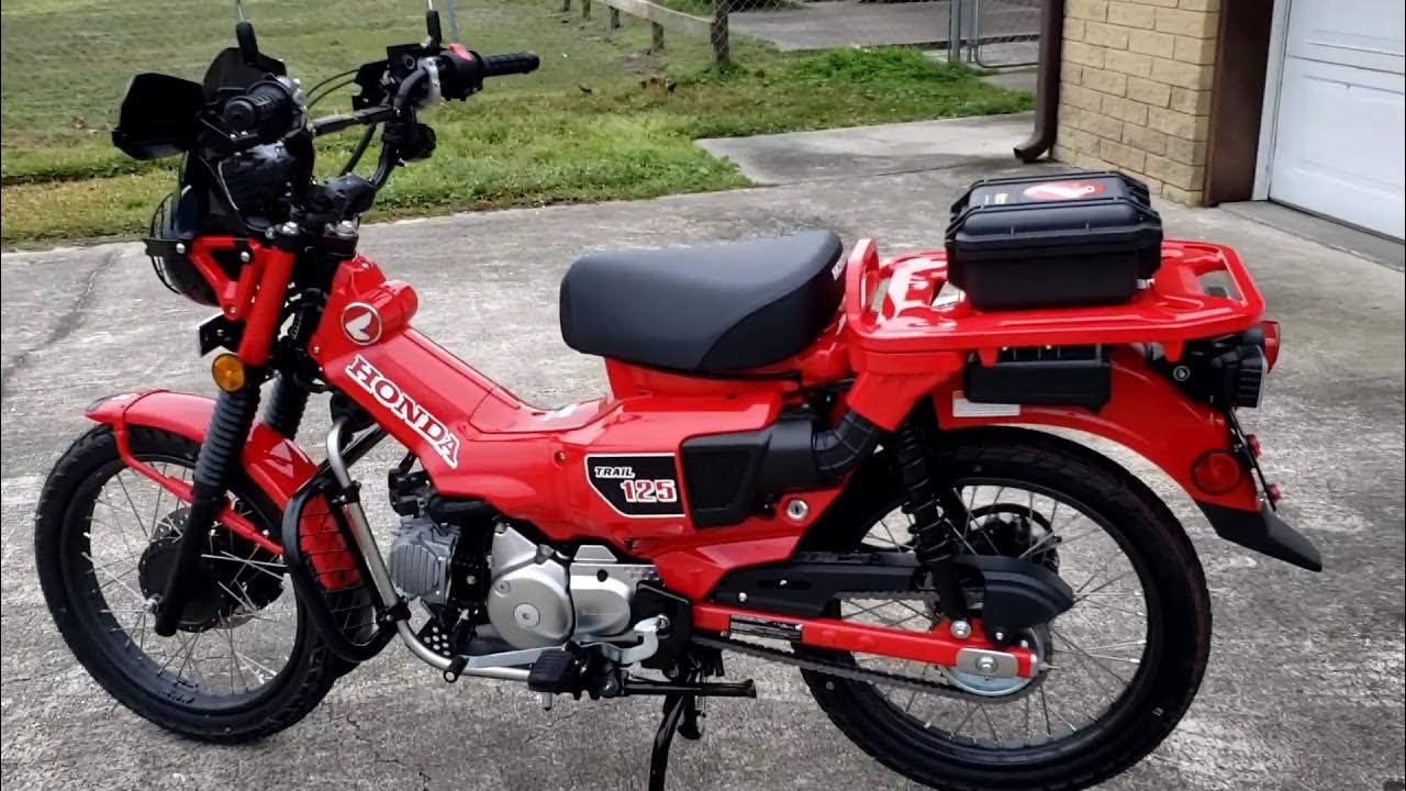 Honda Trail125 accessories intro 🤑 YouTube