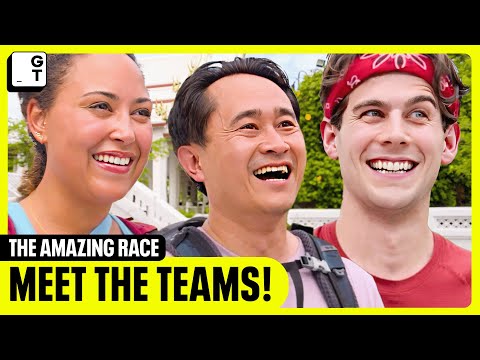 MEET ALL TEAMS in AMAZING RACE 35! - COMPILATION! | The Amazing Race S35 E1