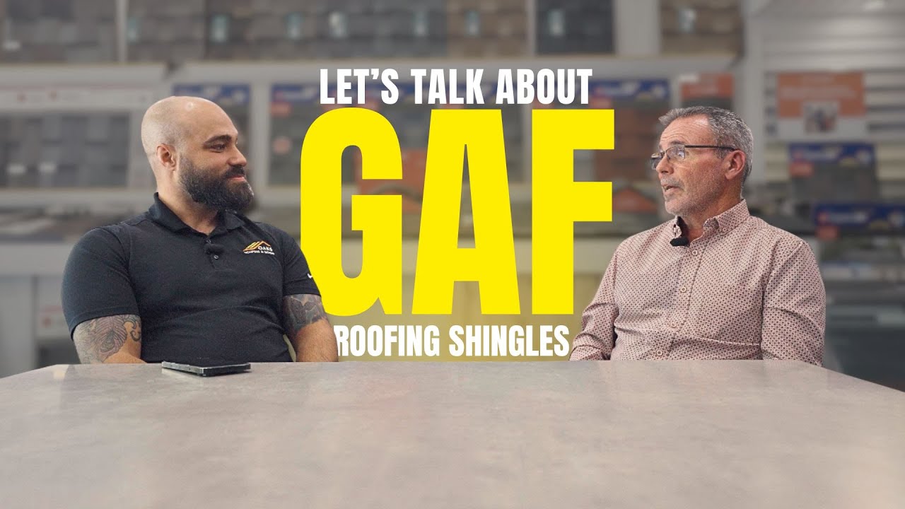 Let's Talk About GAF Roofing Shingles