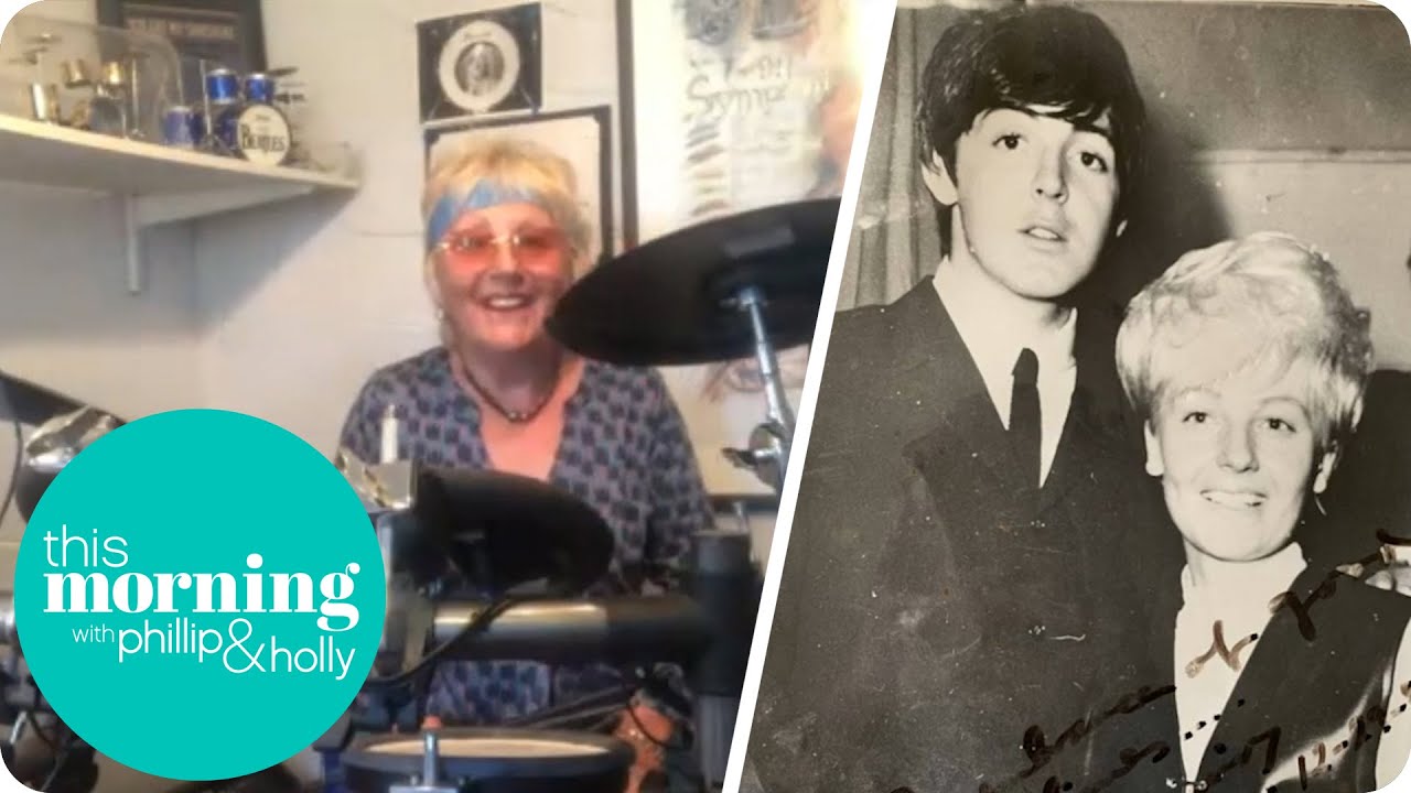 BGT Contestant 76-Year-Old Drummer Crissy Lee Reveals Her Past With The Beatles | This Morning