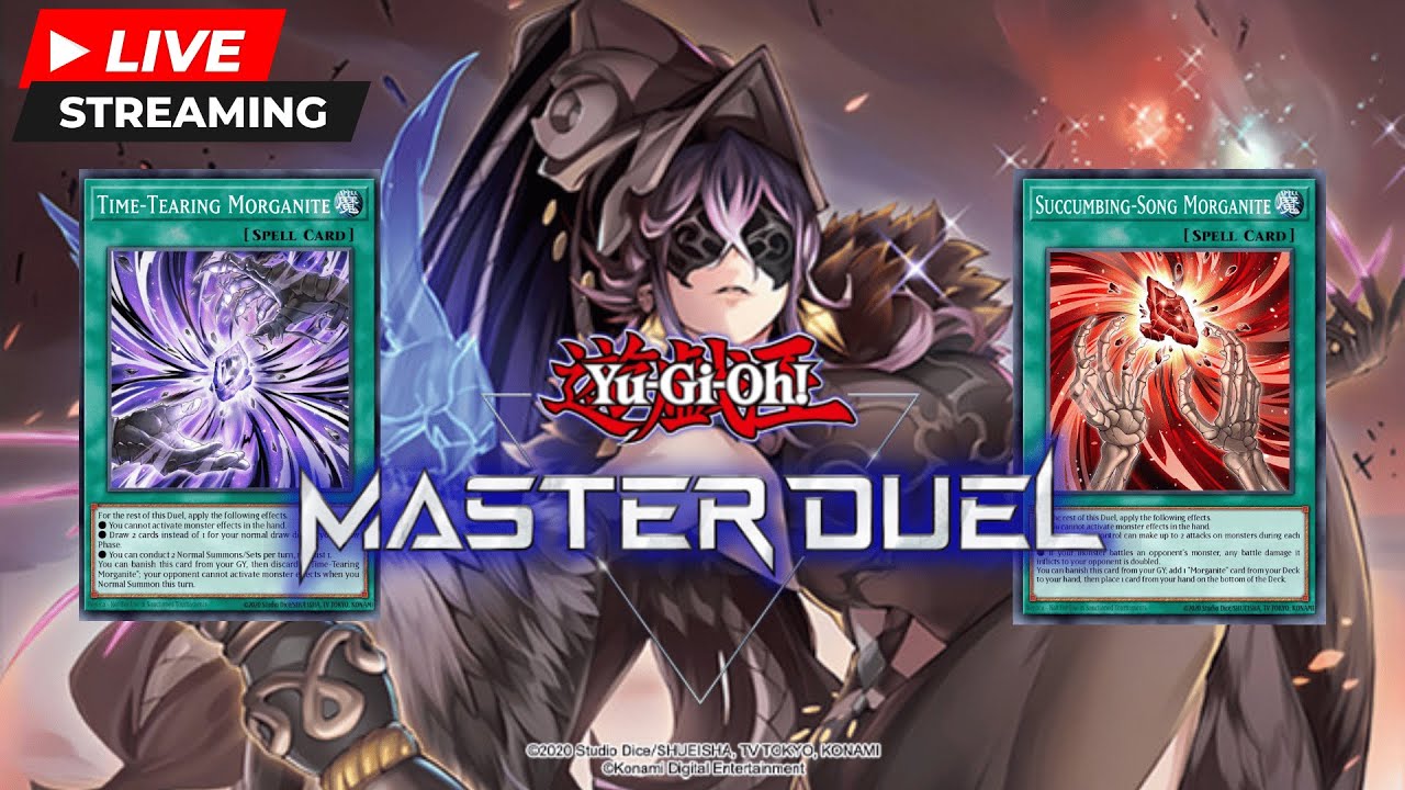 [LIVE] Info Deck Morganite | Yu-Gi-Oh! Master Duel Indonesia #26 - YouTube