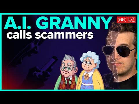 AI Granny Calls Real Scammers (AI Kitboga - Episode 29)