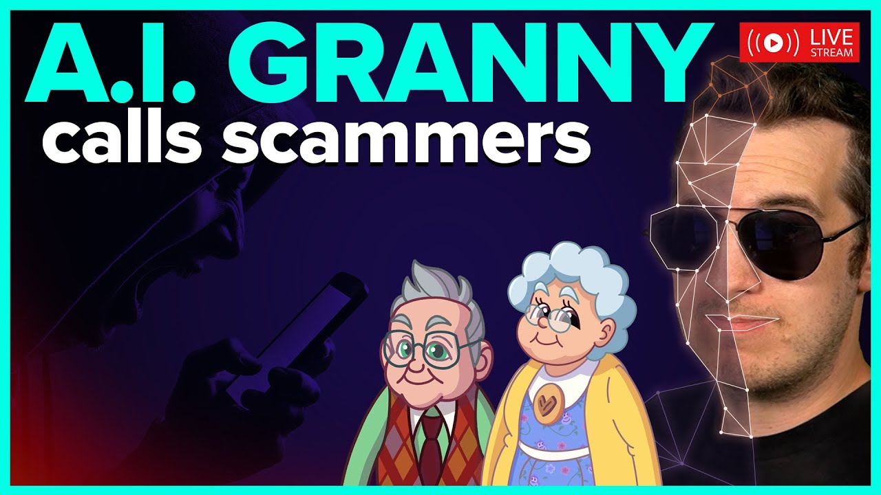 AI Granny Calls Real Scammers (AI Kitboga - Episode 29)