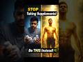 Stop Taking Supplements! Natural Ways to Boost Brain &amp; Body (Science Based) #shorts