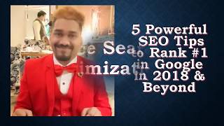 5 powerful seo tips to Rank 1 in google in 2018 and Beyond - Digital saby