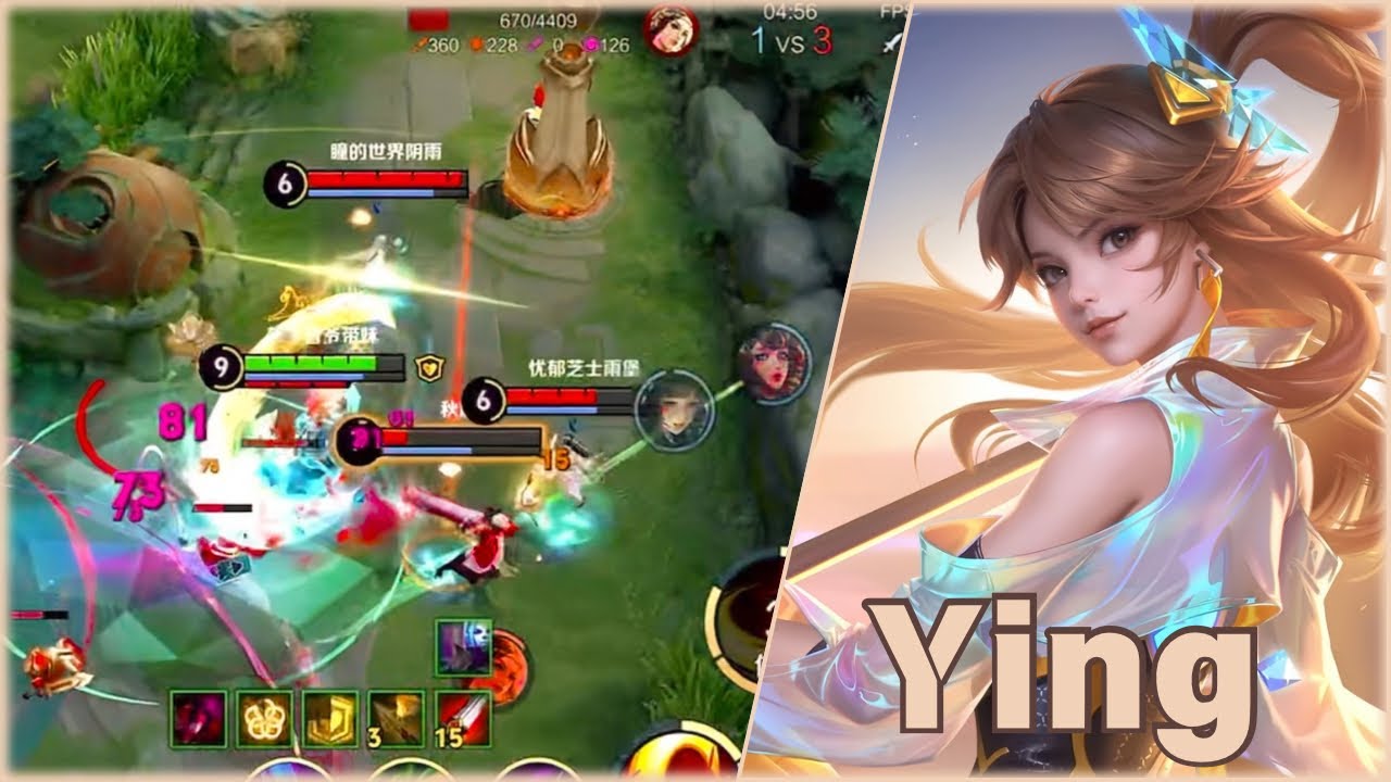 Honor of Kings ( Ying  ) Legendary Skin｜Phantom Light Spear Themed Skin｜Server China