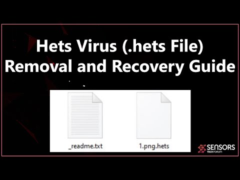 Hets Virus (.hets File) Ransomware Removal Guide