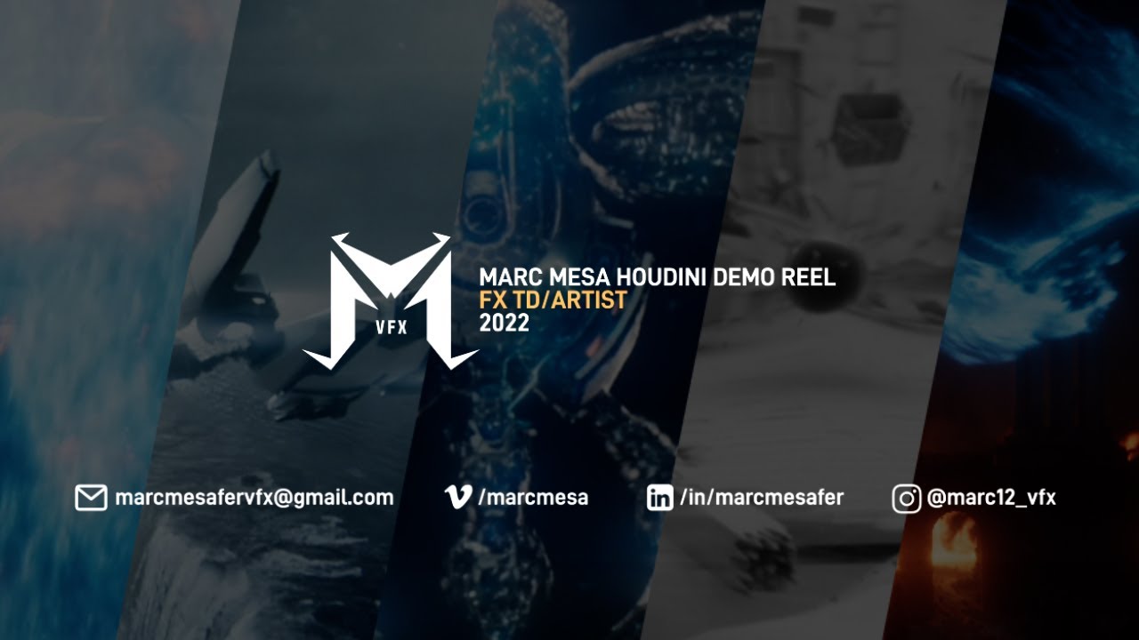 Houdini FX Demo Reel 2022 - FX TD & VFX Artist