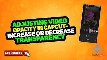 Adjusting Video Opacity in CapCut Increase or Decrease Transparency 2025