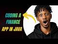 Finance app in java