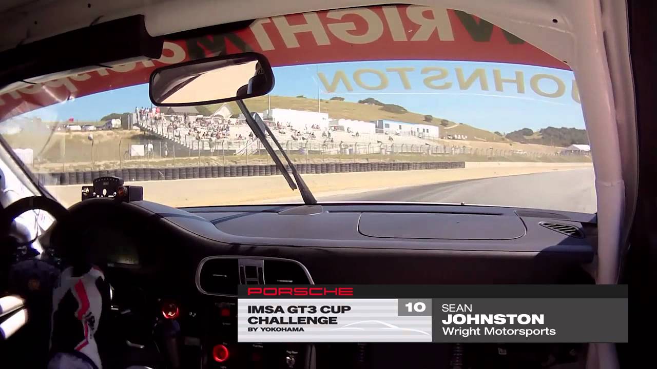One Lap at Laguna Seca - 2012 Porsche IMSA GT3 Cup Challenge by Yokohama