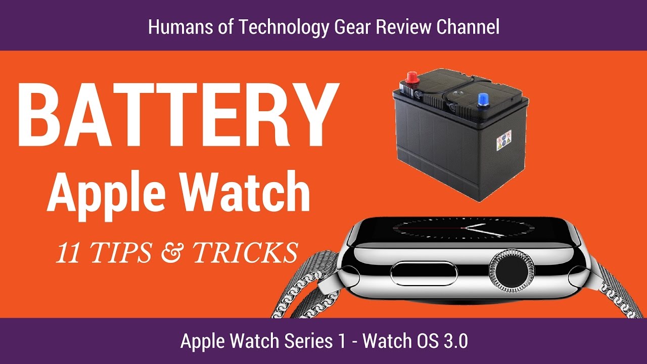 How To Save Battery Apple Watch 11 Battery Saving Tips HoT Gear YouTube