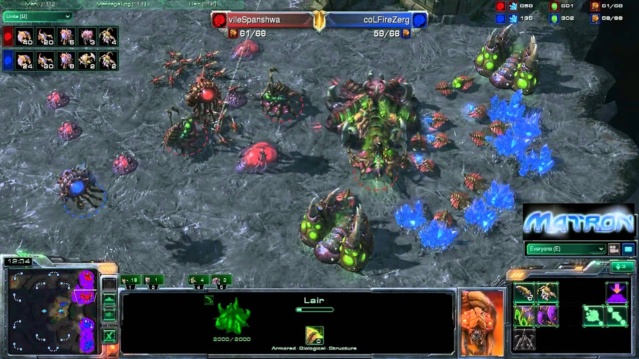 [199] StarCraft 2 - Spanishiwa (Z) vs FireZerg (Z)