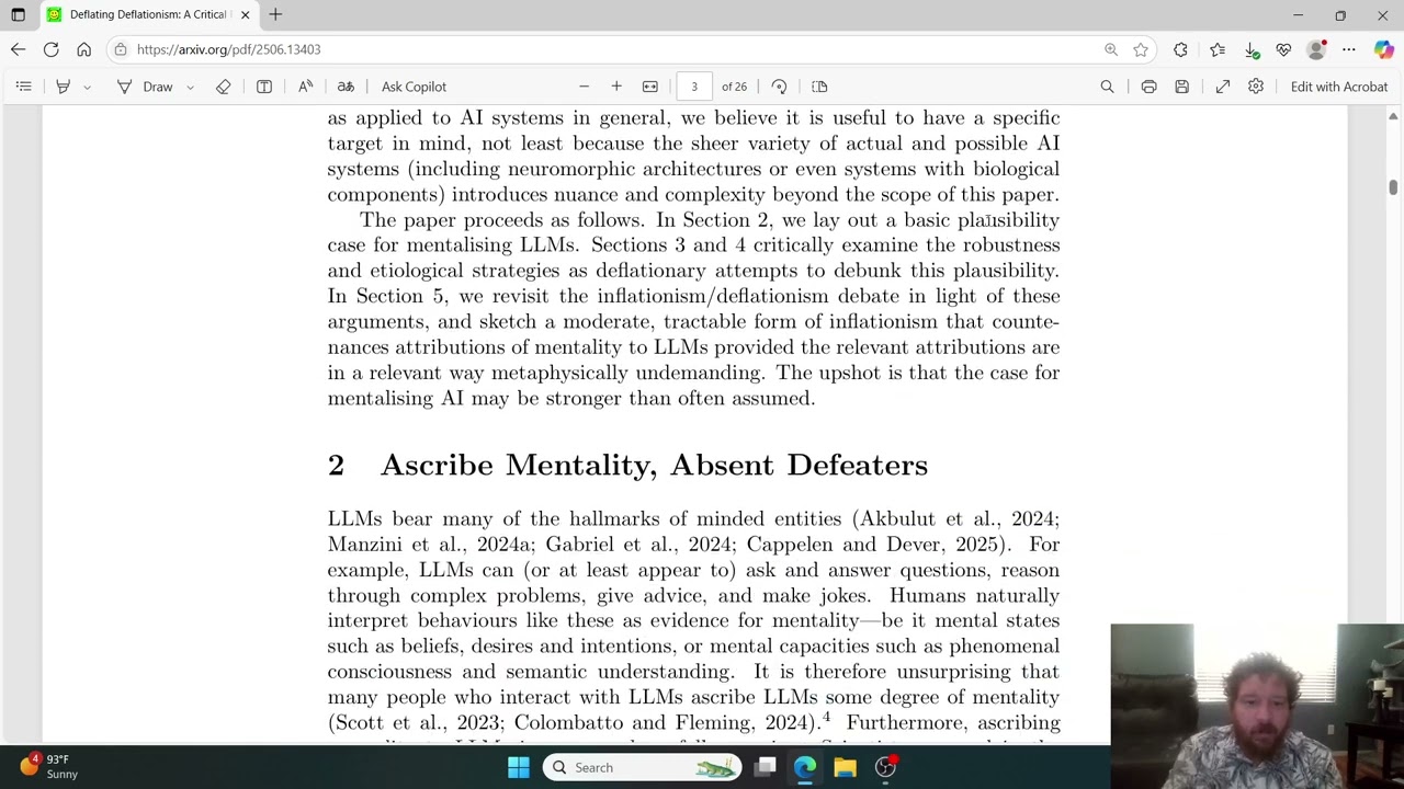 Deflating Deflationism: A Critical Perspective on Debunking Arguments Against LLM Mentality