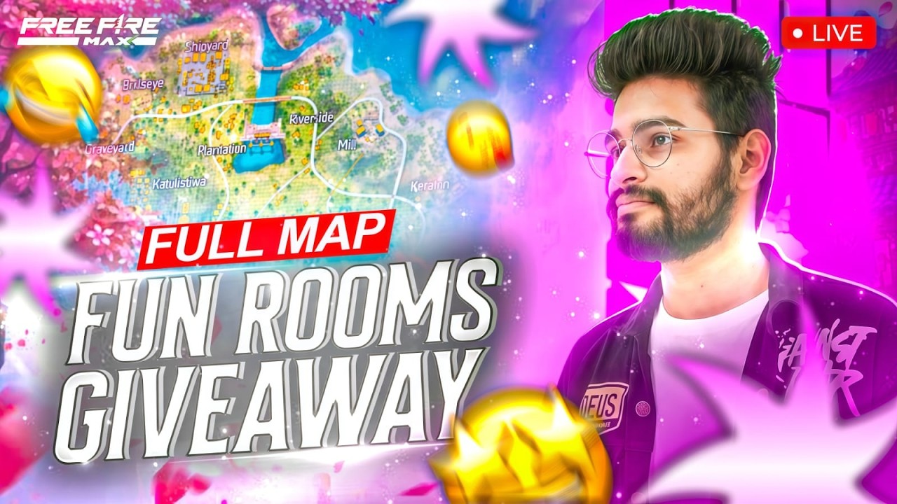 Fun Rooms &Giveaways🐦‍🔥||Play With Subscribers♥️|| Free Fire Telugu ...
