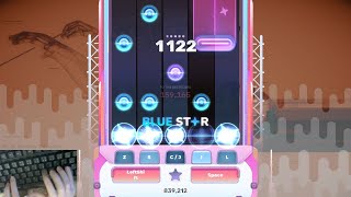 [Sixtar Gate: STARTRAIL] Brain Power ~Cranky Remix~ (QUASAR) PURE BLUE