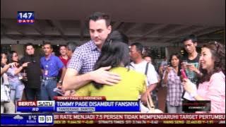 Penyanyi Tommy Page Tiba di Indonesia