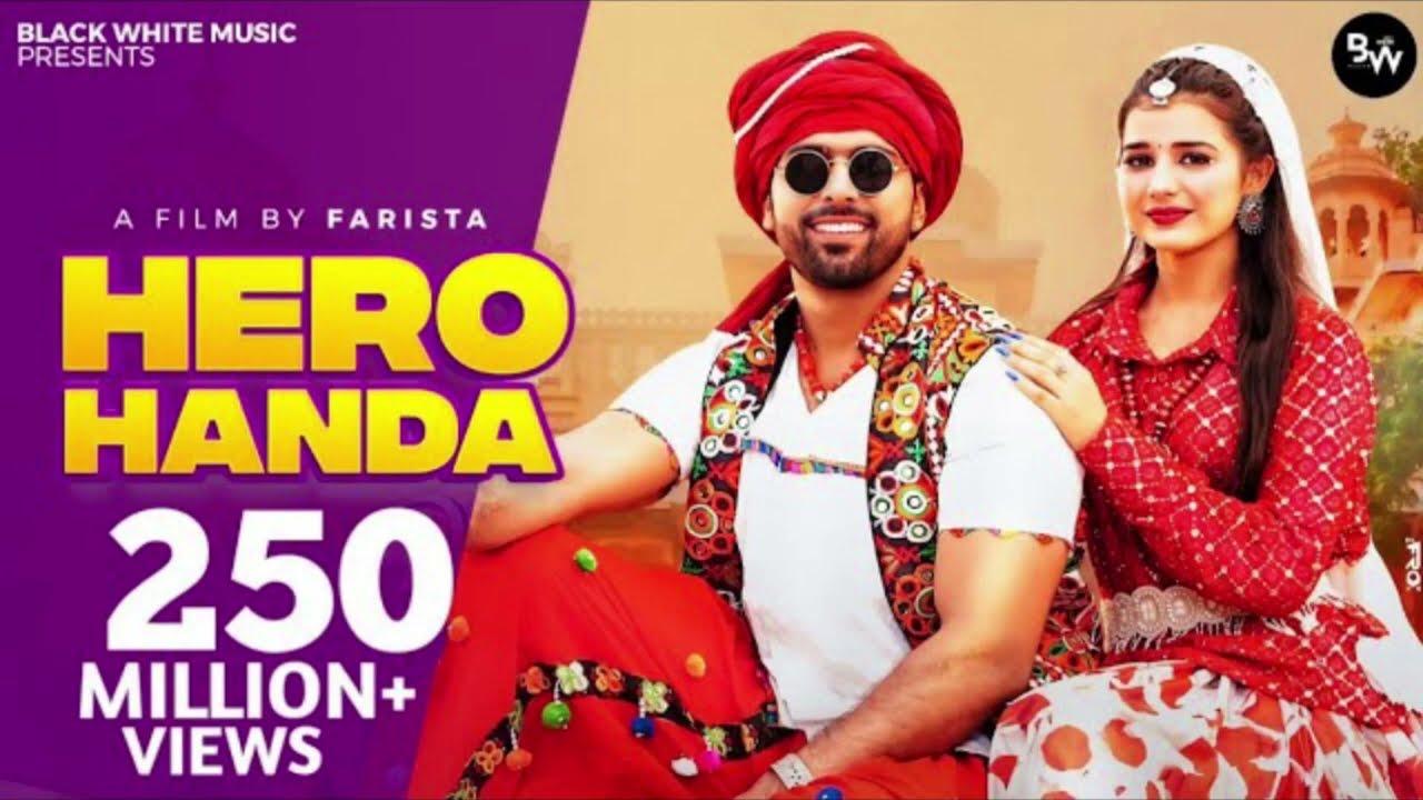 Hero Honda (Official Music Video) | Punit Choudhary | Khushi Baliyan | New Haryanvi Song 2025