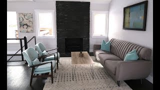 How to Stage a Living Room For Sale. DIY Staging your home to sell.