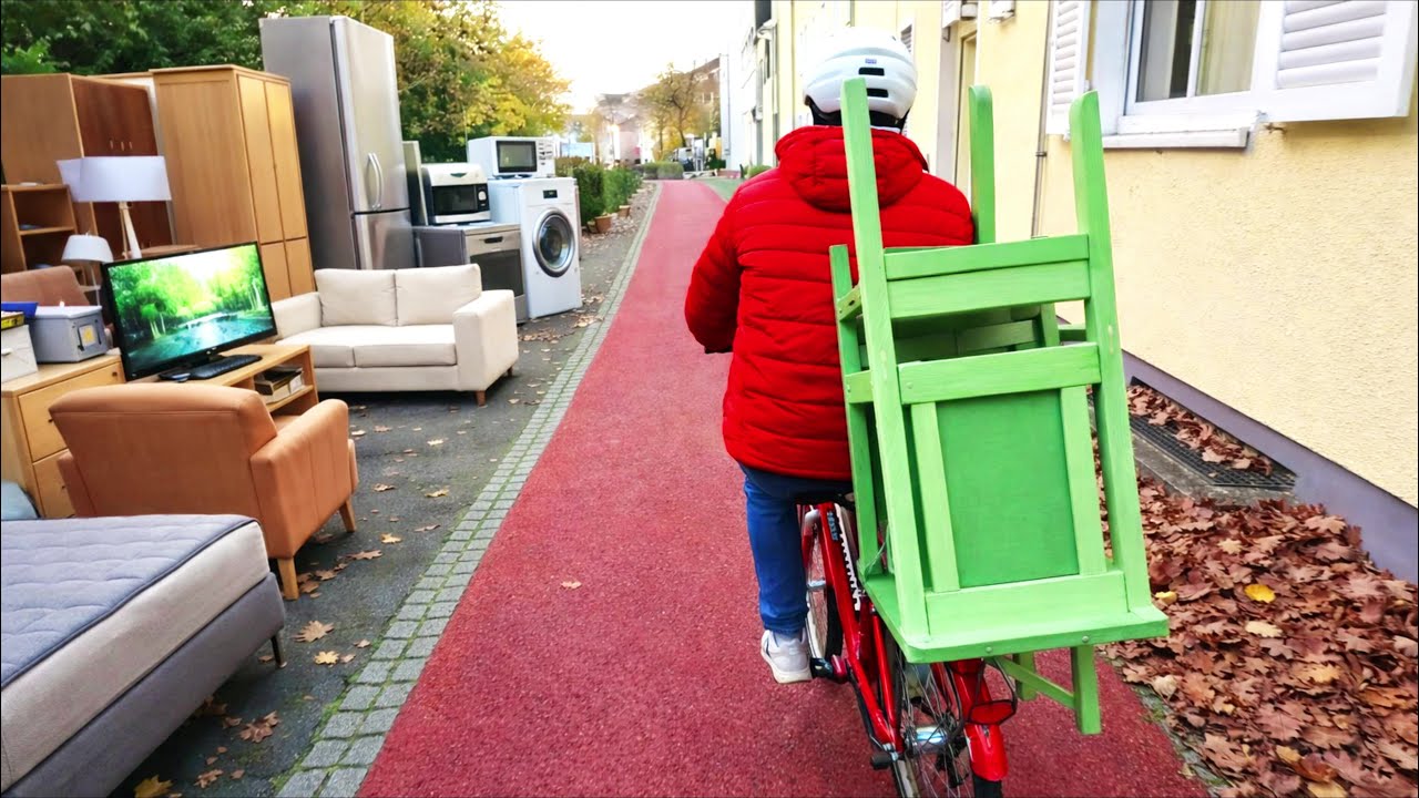 Поиск сокровищ в мусорных контейнерах в Германии 🇩🇪 (Смотрите с субтитрами и подписывайтесь:) №26