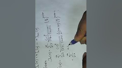 Lecture : 31 Methods of Applied Mathematics Chapter : (Bessel