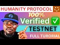 Humanity Protocol - TESTNET Guide | How to Farm Testnet (TGE &amp; Airdrop)